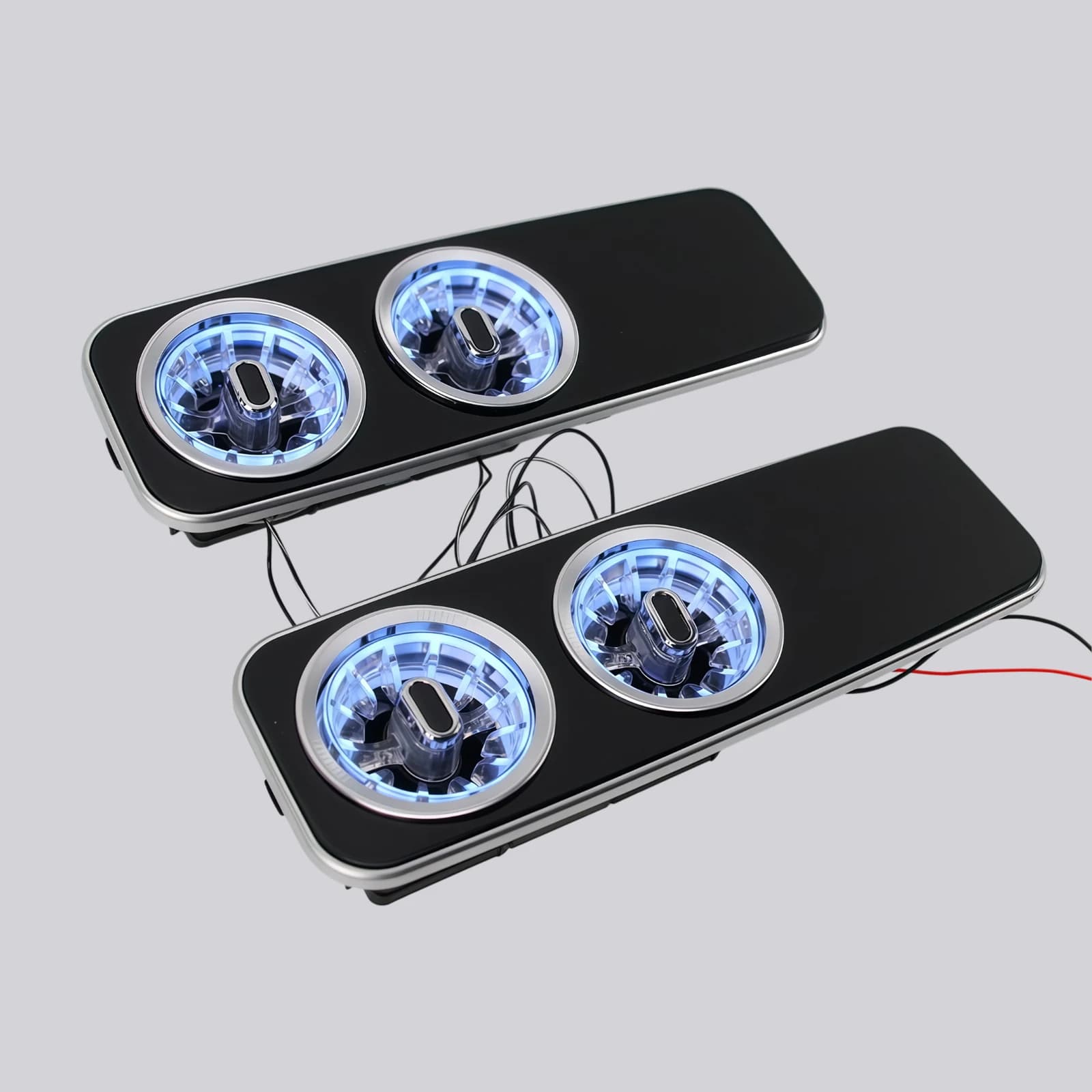 Illuminated Twin MPV Roof Vents